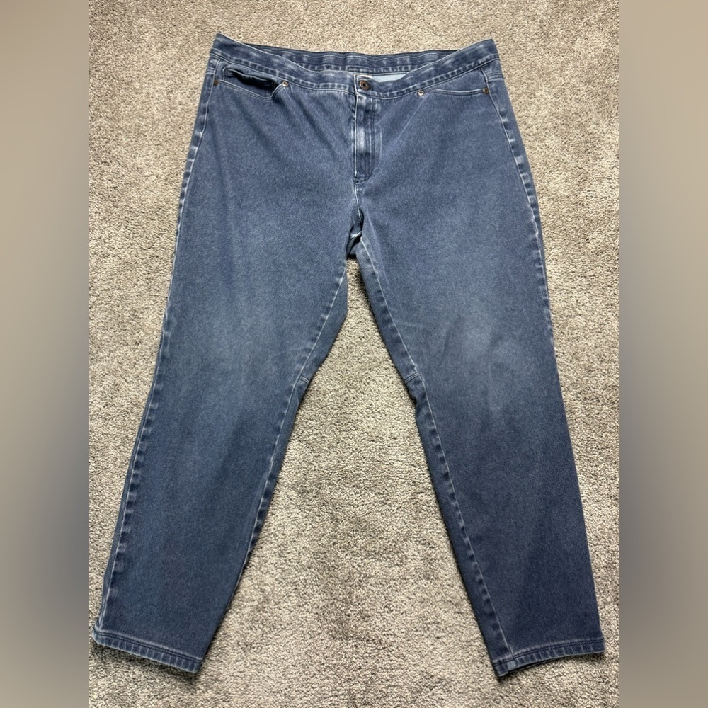 Women’s J•Jill Blue Jegging Pants (18)